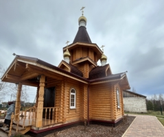 Храм Воздвижения Креста с. Русские Алгаши