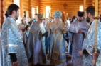 Богослужение в престольный праздник в храме Владимирской иконы Божией Матери г. Чебоксары 2016