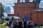 Православные добровольцы посетили храм с. Калинино Вурнарского МО