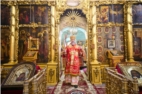 Литургия в Неделю о слепом Введенском кафедральном соборе г.Чебоксары с участием игумена Виталия (Гришина).  20.05.2025г